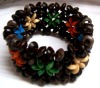 Wholesale fashion beads wooden bracelet