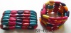 Wholesale colorful wood beads bracelet