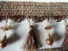 Wholesale Tassel fringe with bead trim