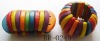 Wholesale colorful wood beads bracelet