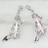 Wholesale fashion alloy guitar charm (8547)