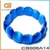 Wholesale Unclouded Azure Crystal Bead Bangles Bracelet