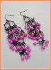 Wholesale Mini bead earring with gun black plated
