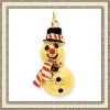 Wholesale 14K Gold Enameled Snowman Charm