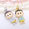 Wholesale 2011 new boy/gun design charm(17252)
