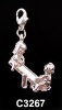 2011 fashion metal alloy sports man charm