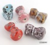 Wholesale Handmade porcelain beads, cat