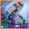 Wholesale Fashion stretchy bracelet with beads and crystal