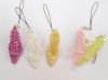 Wholesale promotional gift lanyard charms for cell phone DH-203 with rhinestone high-heeled shoes