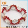 Wholesale 2011 Colorful Crystal Beaded Bracelet Jewelry