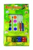 12pc Paint Set W/Brush W/4pc Animal Crayons & 3pc Markers - A07669