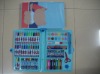 Wholesale drawing set with 86pcs spare parts packed with lovely colour box