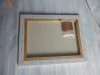 blank stretched canvas for painting