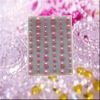 Wholesale Jewel adhesive half pearl sticker for decoration