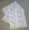Wholesale Printed self adhesive label