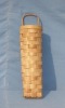 awl-shaped wood basket