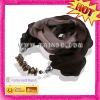 Wholesale Elegant fabric scarf OFN-385C