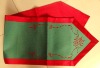 Wholesale cut work,double color table runner,christmas runner