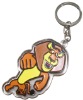 Wholesale plastic key chain