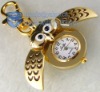 Wholesale owl key chain pocket watch