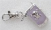 mobile phone key chain fashion key chain watch with key chain