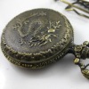 Wholesale [HB9005G] Bronze Antique Dragon Style Pocket Chain Watch Fashion watches top brand
