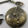 Wholesale [HB9005E] Bronze Antique eagle Style Pocket Chain Watch Fashion watches top brand