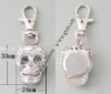 Wholesale alloy key charms,with watch