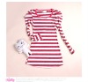 Wholesale girl strip t shirt