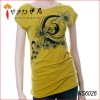Wholesale 2011 Newest Design 100% Cotton Plain Women T shirts Design