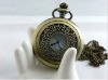 Wholesale Vintage chic elegant pocket watch necklace