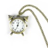 Wholesale Alarm Clock watch necklace NKE8031