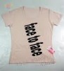 Wholesale 100% cotton women T-shirts