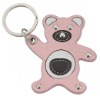 Cute teddy bear Leaher keychains