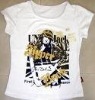Wholesale 100%cotton made women T-shirts
