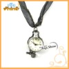 Wholesale Fashion Alloy Unique Chain Clear Ball Watch Necklace D00552o