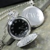 silver pocket watch IT0014