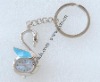 Wholesale swan keychain swan watch key chain