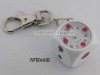 Watch key chain, dice