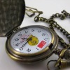 Wholesale [HB9005C] Bronze Antique Mao zedong Stylew Quartz Pocket Watch with Chain