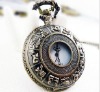 Wholesale Vintage vogue chic pocket watch necklace