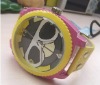 Wholesale wholesale graffiti watch,fashion catrtoon watch, colorful korea watch