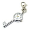Wholesale Fashion digital watch keyring clock key ring logo key key chain wholesale keyfob shape snap hook keychain