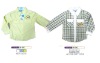 Wholesale 2011 Spring 100% cotton boy children shirt