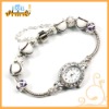 Wholesale Colorful Bead Bracelet Bead Chain Wrist Watch 030586