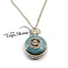 Wholesale Fashion Pocket Watch In Oil Dripping Cap With Shiny Crystal _D00379o