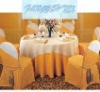 Wholesale HOT SELL poly chair cover, banquet chair cover, folding chair cover