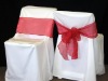Wholesale chair cover and sash folding chairs cover polyester chair cover