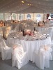Wholesale wedding chair cover banquet chair cover polyester chair cover