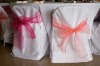 Wholesale Fashion chair cover & organza sash